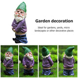 1pc Fairy Garden Drunk Gnomes