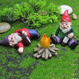 1pc Fairy Garden Drunk Gnomes