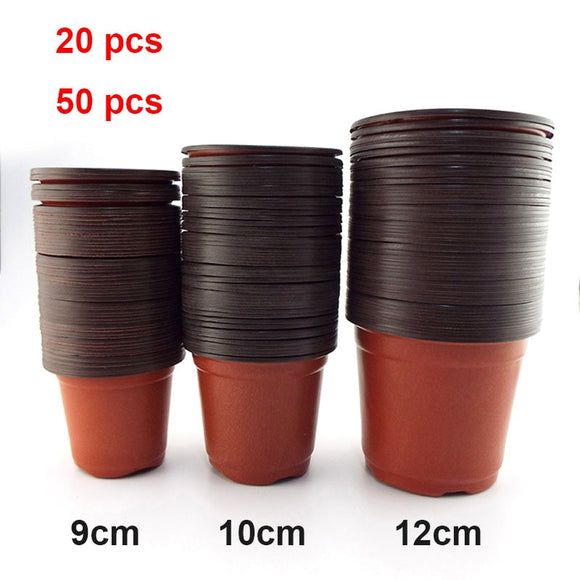 20/50 PCS Grow Pots