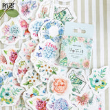 46 Pack Floral Sticker Set