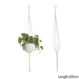 Knotted Rope Hanging Basket