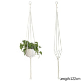 Knotted Rope Hanging Basket