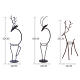 Iron Deer Frame Plant Stand