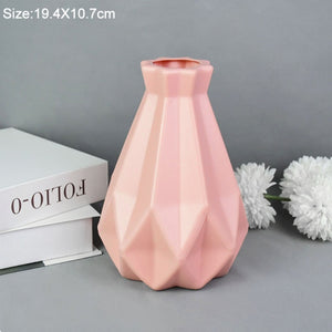 Plastic Modern Flower Vase