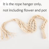 Handmade Knotted Macrame Plant Hanger