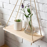 Rope Hanging Shelves