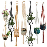 Handmade Knotted Macrame Plant Hanger