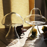 Glass Mushroom Vases